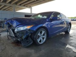 Salvage cars for sale at West Palm Beach, FL auction: 2011 Honda Accord EXL