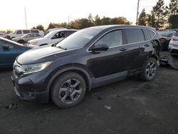 Salvage cars for sale at Denver, CO auction: 2017 Honda CR-V EXL