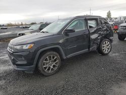 Jeep salvage cars for sale: 2022 Jeep Compass Latitude LUX