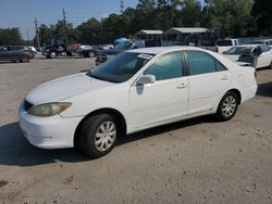 2005 Toyota Camry LE en venta en Savannah, GA