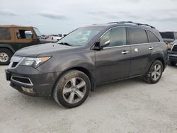 Flood-damaged cars for sale at auction: 2012 Acura MDX Technology