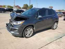 Chevrolet salvage cars for sale: 2020 Chevrolet Trax Premier