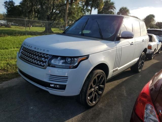 2016 Land Rover Range Rover Supercharged