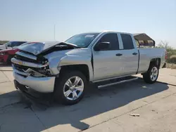 Chevrolet salvage cars for sale: 2016 Chevrolet Silverado C1500 Custom