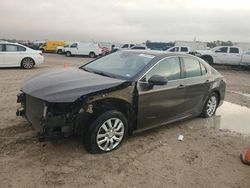 Salvage cars for sale at Houston, TX auction: 2019 Toyota Camry LE