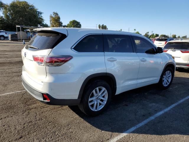 2016 Toyota Highlander LE