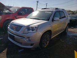 GMC salvage cars for sale: 2012 GMC Acadia Denali