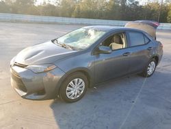 Toyota salvage cars for sale: 2017 Toyota Corolla L