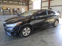 Salvage cars for sale from Copart Wilmer, TX: 2017 KIA Forte LX