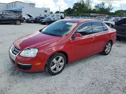 Volkswagen salvage cars for sale: 2008 Volkswagen Jetta SE