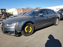 Audi a8 salvage cars for sale: 2016 Audi A8 L Quattro