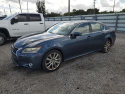 Salvage cars for sale at Miami, FL auction: 2014 Lexus GS 350