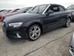 Salvage cars for sale from Copart Arcadia, FL: 2018 Audi A3 Premium