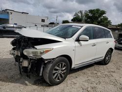 Infiniti salvage cars for sale: 2014 Infiniti QX60