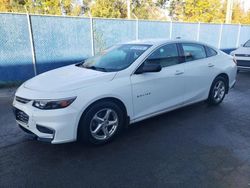 Chevrolet Malibu ls Vehiculos salvage en venta: 2016 Chevrolet Malibu LS