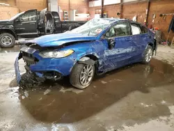 Salvage cars for sale at Ebensburg, PA auction: 2017 Ford Fusion SE