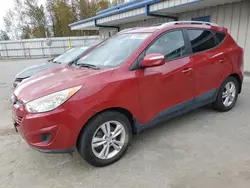 Salvage cars for sale at Arlington, WA auction: 2012 Hyundai Tucson GLS