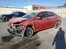 Toyota Corolla l salvage cars for sale: 2017 Toyota Corolla L