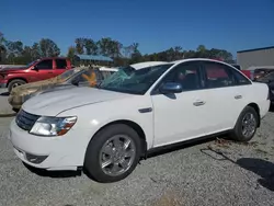 Salvage cars for sale at Spartanburg, SC auction: 2008 Ford Taurus Limited