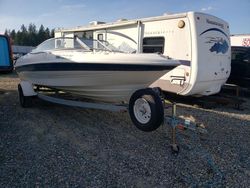 Salvage cars for sale from Copart Graham, WA: 1999 Bayliner Boat With Trailer