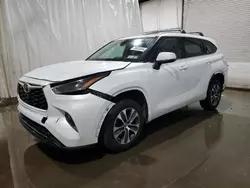 Salvage cars for sale from Copart Central Square, NY: 2022 Toyota Highlander XLE