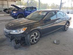 Salvage cars for sale at Cartersville, GA auction: 2017 Honda Accord LX