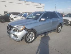 Salvage cars for sale at Farr West, UT auction: 2014 Mercedes-Benz ML 350 4matic