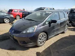 Salvage cars for sale at Brighton, CO auction: 2013 Honda FIT Sport