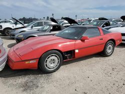 Chevrolet Corvette salvage cars for sale: 1987 Chevrolet Corvette