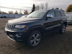 Jeep salvage cars for sale: 2015 Jeep Grand Cherokee Overland