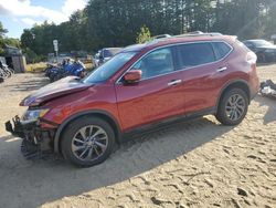 Salvage cars for sale at North Billerica, MA auction: 2016 Nissan Rogue S