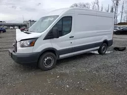 Salvage trucks for sale at Arlington, WA auction: 2018 Ford Transit T-250