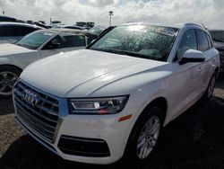 Salvage cars for sale at Arcadia, FL auction: 2020 Audi Q5 Premium