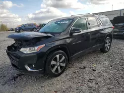 Chevrolet salvage cars for sale: 2018 Chevrolet Traverse LT