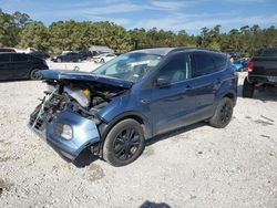 Salvage cars for sale at Houston, TX auction: 2018 Ford Escape SE