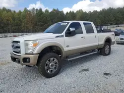 Salvage cars for sale at Gainesville, GA auction: 2013 Ford F250 Super Duty