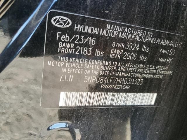 2017 Hyundai Elantra SE