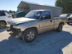 Salvage cars for sale from Copart Midway, FL: 2002 Chevrolet Silverado C1500