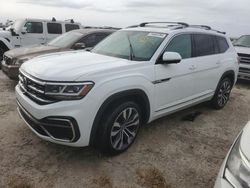 Flood-damaged cars for sale at auction: 2022 Volkswagen Atlas SEL Premium R-Line