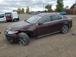 Salvage cars for sale at auction: 2010 Lincoln MKS