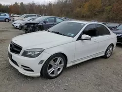 Salvage cars for sale at Marlboro, NY auction: 2011 Mercedes-Benz C300