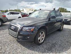 Salvage cars for sale at Riverview, FL auction: 2012 Audi Q5 Premium Plus