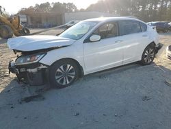 Salvage cars for sale at Seaford, DE auction: 2013 Honda Accord LX