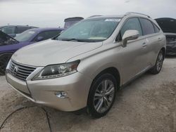 Salvage cars for sale at Riverview, FL auction: 2015 Lexus RX 350