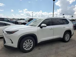 Salvage cars for sale at Riverview, FL auction: 2024 Toyota Grand Highlander XLE