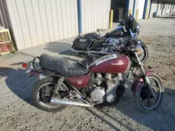 Salvage motorcycles for sale at Spartanburg, SC auction: 1981 Kawasaki KZ1000 K