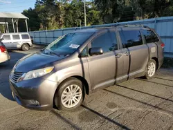 2013 Toyota Sienna XLE en venta en Savannah, GA