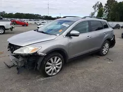 Salvage cars for sale at Dunn, NC auction: 2010 Mazda CX-9