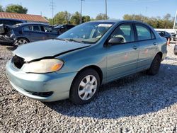 Salvage cars for sale at Columbus, OH auction: 2006 Toyota Corolla CE