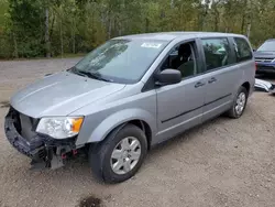 Salvage cars for sale at Cookstown, ON auction: 2013 Dodge Grand Caravan SE